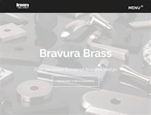 Tablet Screenshot of bravurabrass.com